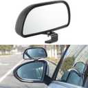Blind Spot Mirrors for Trucks and Cars,Automotive Side View Concave Mirror Blindspot,360 Large Convex Rearview Exterior Mirror Accessories for Truck and Car(1Pack Black)
