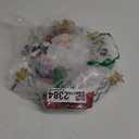 Solar Christmas Lights Outdoor Garden Stakes, 28in Metal Santa Claus Yard Signs with LED String Lights, Waterproof Christmas Decor for Xmas Lawn Pathway Patio Party Winter