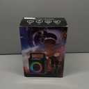 Karaoke Machine for Adults - Portable Bluetooth Karaoke Speaker with Two Wireless Microphones, PA System Speaker Supports TF Card/USB, AUX in, REC, Bass & Treble for Party/Meeting