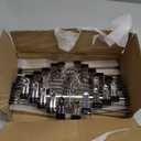 Pants Hangers with Clips 12 Pack Adjustable Skirt Hangers for Women Non-Slip Shorts Trousers Hanger for Jeans Clothes Hanger for Pants Heavy Duty Space Saving,Black 12Inch