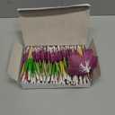 144 Pcs Drink Umbrella Cocktail Picks, Tropical Hawaiian Luau Party Parasol Toothpicks, Cupcake Topper for Summer, Pool, Tiki Party Decorations Hibiscus