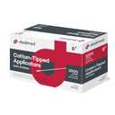 Dealmed 6" Cotton-Tipped Wood Applicators  1,000 Non-Sterile Cotton-Tipped Applicators, 100 Applicators Per Pouch, Ideal for Application of Medication, Cleaning Skin, Arts and Crafts and More