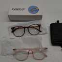 Gaoye Blue Light Blocking Glasses, Retro Round Eyewear Frame Anti Eyestrain Computer Glasses for Women Men