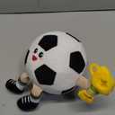 hahaland Musical Baby Soccer Toy for 6-9-12 Month, Plush Tummy Time Ball Toys, Electric Bouncing Infant Toy, Multi-Sensory Stimulation Crawling Talking Early Education Gift for 1 Year Old Boy Girl