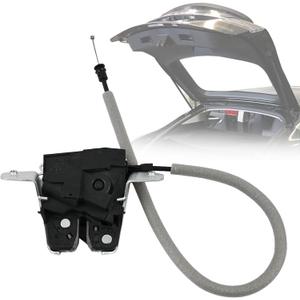 Rear Trunk Lid Tailgate Latch Lock Compatible with Tesla Model S 2012-2021/Model X 2016-2021 Replace 6006654-00-B Rear Cover Lock Machine Trunk Door Lock Actuator