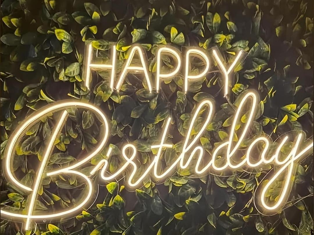 Ulalaza LED Neon Sign Night Light for Wall Party Dcor Bedroom Room Bar Wedding Home Birthday Art Decoration Christmas with USB Chain Light modulator 5v 16.5''*9.1''