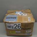 4 Inch Memory Foam Dual-Layer Mattress Topper Queen Size - 2Inch 1000GSM Quilted Pillow Top with Down-Alternative + 2Inch 5-Zone Egg Crate Memory Foam, Cooling & BreathableQueen,60"x80" (Blue)