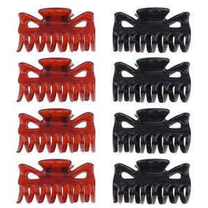 Beavorty 10 Pack Hair Claw Clips Ponytail Clips for Women Girls Simple Jaw Clip Hair Accessories 2.16 X 1.37 X 1.18 in for Daily Styling Parties Christmas Halloween