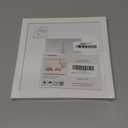 Upsimples 8x8 Picture Frame, Display Pictures 4x4 with Mat or 8 x 8 Without, Wall Hanging Photo Frames, White, 1 Pack