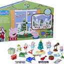 Peppa Pig Peppas Kids Advent Calendar, Contains 24 Surprise Toys, 4 Holiday Family Figures; Ages 3 and Up