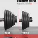 Mini Barbell Clips 1 inch I Multi-Size Adjustable Barbell Collar I 1 inch Barbell ClampsIQuick Release Weight Clips Pair of Locking for Dumbbell Bar (Black, XL)