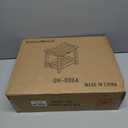 HDPS Shower Bench for Inside Shower, Gray Waterproof Shower Stool for Shaving Legs, Poly Lumber Shower Chair Seat with Handles & Shower Head Holder, Bathroom Shower Foot Rest Stool with Storage Shelf