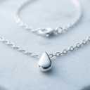 Silver Necklace Gewerly For Women