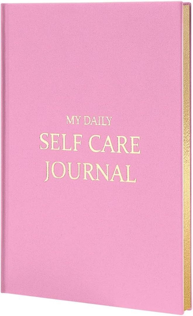 Gratitude Journal for Women & Men Daily Mindfulness Journal with Positivity Tracker, Happiness Exercises, and Guided Reflective Writing Self-Care Journal for Personal Growth (Pink)