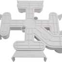 HQPASFY 59023700 Manifold Assembly with Built-in Breather Tube Compatible with FNS Plus DE Swimming Pool Filter | Replacement for V38-140 25357-600-000