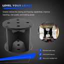 52440 4-Inch Air Lift Spacers for All Loadlifter 5000/Ultimate/7500 XL, Compatible with Most Bellows-Style Air Springs, Air Lift Bag Spacer Replaces #52140