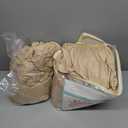50ft x 10ft Wrinkle Free Beige Backdrop Curtain for Wedding Parties, Thick Polyester Photo Backdrop Drapes for Baby Shower Engagement Birthday Party Backdrop Stand,5ft x 10ft 10 Panels