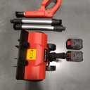 Cordless Snow Shovel, 21V Electric Cordless Snow Blower with Battery and Charger, 19FT Throw Distance, Lightweight 9.9lb for Driveway, Steps, Patio, Sidewalk(Red)