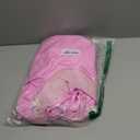 BRKURLEG Dog Raincoat, 4 Legs Dog Rain Jacket for Large Dogs Boy Girl, Pet Waterproof Rainproof Jacket with Leash Hole Reflective Pet Poncho, Lightweight Waterproof Jackets, Pink XXXL