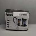 Upholstery Cleaner Machine, Portable Carpet & 15Kpa Upholstery Spot Cleaner Machine, Deep Stain Cleaning for Carpet, Pets, Stairs, Car Seat, Couch, with Dual Size BrushHead and Cleaning Solutions (White)