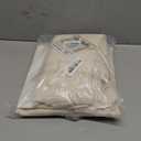 H.VERSAILTEX Linen Blended Tab Top Curtains for Living Room/Bedroom - Elegant Energy Efficient Light Filtering Window Treatments (Set of 2, 52" x 84", Ivory)