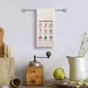 Christian Christmas Kitchen Towels, Religious Christmas Decor Dish Tea Towels, God Says You are Inspirational Bible Verses Xmas Decorative Hand Towels for Bathroom Decor, 16X24In