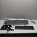 Under Desk Keyboard Tray, 27" x 11" Tray, 17.75" Track, One Knob Control, Undermount Sliding Computer Keyboard with Wrist Rest, Adjustable Height and 15 Tilt