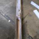 QJCMUUYI 71" 40W Wood LED Linear Pendant Light Fixture,Dimmable Pool Table Island Lights,Modern Linear Hanging Chandeliers,for Dining Room Kitchen Island,Pool Table Lights,Natural Wood Color