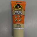 Gorilla All Purpose Wood Filler, Natural Color, 6 Ounce Tube (Pack of 1)  Water Resistant for Indoor or Outdoor Projects and Repairs