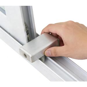 3 x Window Locks Window Stopper for Horizontal Sliding Windows Sliding Glass Door Lock with Keys Window Opening Control Device No Drill Easy Install