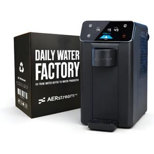 GW Pro Atmospheric Water Generator – Daily Water Factory™, Up to 10L/Day Water from Air Machine for Home & Office, Countertop Drinking Water System, Multi-Stage Filtration