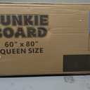 Queen Bunkie Board 60 x 80, 10mm Low Profile Bed Board with Full Anti-Slip Bottom, Under Mattress Support for Platform Beds, Metal Slats & Slatted Frames