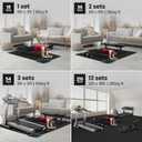 bemaxx Gym Mats Set - EVA Interlocking Foam Floor Tiles Workout Mat Puzzle