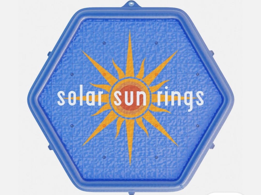 Solar Sun Rings Swimming Pool Hot Tub & Spa Octagonal Heating Solar Pool Blanket