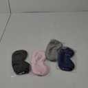 Sleep Masks 4 Pack Silky Eye Cover Soft Satin Blindfold Elastic Strap Night Eye Shade for Women Men (Black, Silver, Pink and Navy)