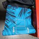 Poker Mat, 8-10 Players Texas Holder Poker Table Top - 70" x 35" Poker Topper for Tables - Poker Game Mat with 8 Coasters in Gift-Ready and Zipper Storage Bag