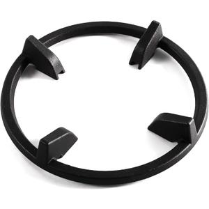 Wok Ring Replacement Parts for Gas Stove Burner Grates Cast Iron Stove Top Grates Support Ring Universal Non-Slip 9 Inch Samsung GE Whirlpool Kitchenaid LG Range Base Wok Burner Ring