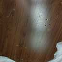 Round Coffee Table 27.5" Mid-Century Modern Fluted Living Room Center Table