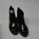Kickers Kenzi Tbar Black Patent Leather Shoe - Black Size 7