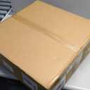 20" Ceiling Fan With Lights and Remote, Low Profile, 6 Wind Speeds, Dimmable Light, White Flush Mount, Smart Modern for Home (Black+Grey)