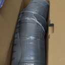 DONAMA Cervical Pillow for Neck and Shoulder,Contour Memory Foam Pillow,Ergonomic Neck Support Pillow for Side Back Stomach Sleepers with Pillowcase (Queen Size 24.8"Lx14.96"Wx5.51"H, Dark Grey)