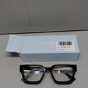 livho Oversized 99% Blue Light Glasses for Woman - Rectangle Fashion Glasses for Computer, Chic Preppy Frame - Anti Eyestrai