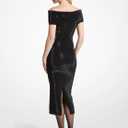 Michael Kors Women's Fold Over Midi Dress (XL)