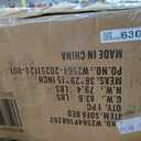 Convertible Sleeper Chair, Chairs Bed Sleepers for Adults, Pull Out Chair Sleeper with Bracket and Cup Holder, 3 in 1 Sofa Bed Chairs for Small Spaces, Living Room, White