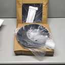 CAROTE 12" Carbon Steel Wok Pan, 4.5QT Woks & Stir-fry Pans Nonstick, No Chemical Coated Pre-Seasoned Flat Bottom Wok with Lid for Stir Fry, Chinese Cast Iron Wok, Cooking Pan, All Stovetop Compatible