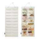 Hanging Hair Claw Clips Organizer, Claw Clips Organizers and Storage for Women Girls, Hair Claw Clips Holder for Wall, Door, Closet(NO ACCESSORIES INCLUDED)(Beige)