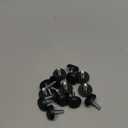 uxcell 20Pcs M6 Thread Furniture Feet Levelers, 23x20mm Adjustable Leveling Table Feet, Screw on Furniture Glide Leveling for Chair Stool Legs, Black