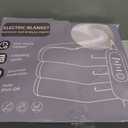 Heated Blanket 50"x60" Electric Throw Blanket with 5 Heat Settings, 10H Auto-Off, Soft Wave Fleece for Couch, Bed & Office, ETL Certified