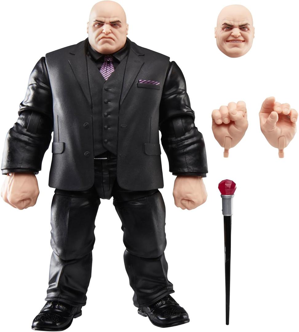 Marvel Legends Series Gamerverse Kingpin, Spider-Man Video Game-Inspired Collectible 6 Inch Action Figure