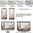 Simplebrand Ava Natural Blackout Curtains for Bedroom 63 Inch Length 2 Panels Set, Solid Thermal Insulated Energy Saving Rod Pocket Window Treatment Curtains Blackout Drapes, W40 x L63 Inch, Natural